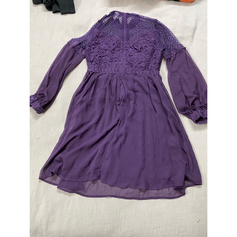 Xhilaration Purple lace dress